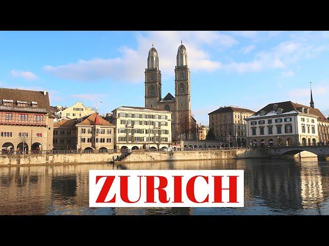 Zurich city walk | Zurich travel guide | Switzerland | Living in Switzerland