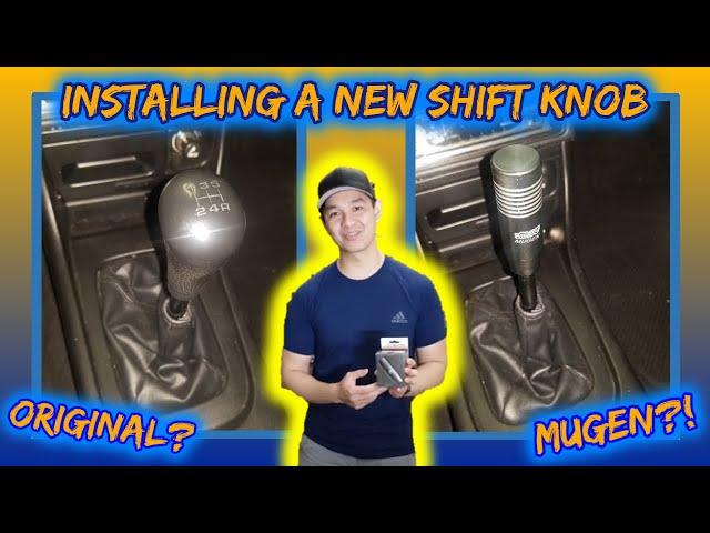 [DIY Car Mods] How to Replace a Shift Knob - Mugen(?!) Shift Knob Review!