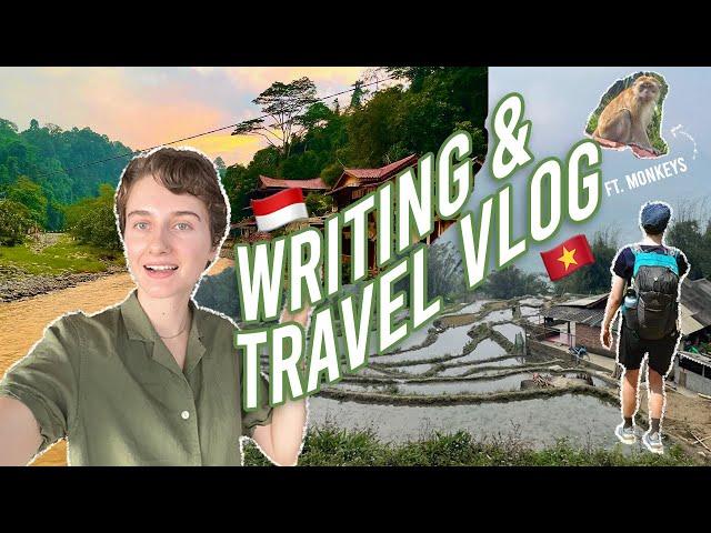 WRITING MY FANTASY BOOK WHILE TRAVELLING [Vietnam & Indonesia]