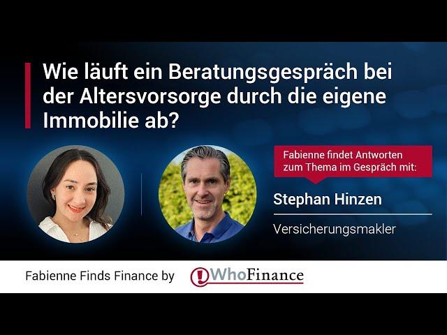 Altersvorsorge durch eigene Immobilie: Wie läuft ein Beratungsgespräch ab?