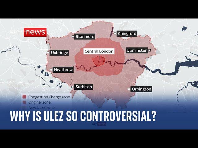 ULEZ expansion: Why is it so controversial?