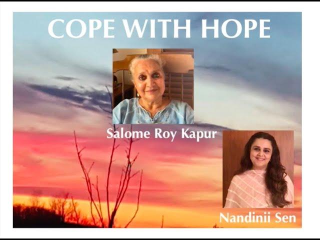 Joy Is Talking To A Higher Force. Like A Prayer | Salome Roy Kapoor | COPE WITH HOPE