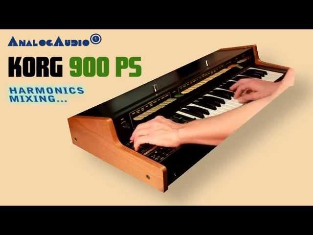 KORG 900 PS Analog Synthesizer 1975 | HD DEMO |