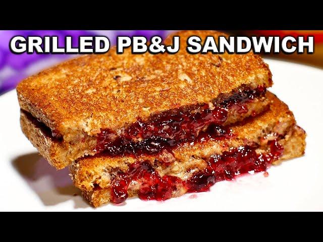 Grilled Peanut Butter and Jelly Sandwich