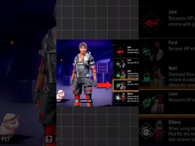Best Healing Character Combination  | Unlimited HP  Free Fire