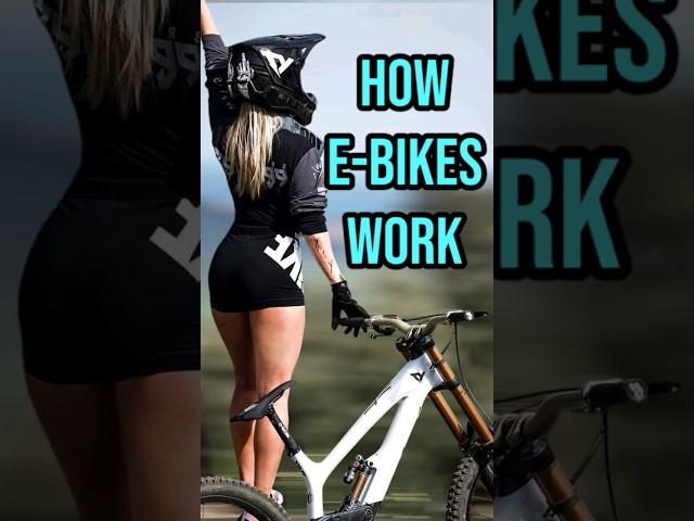 How does electric bike work #ebike #electricbike #ebikestyle