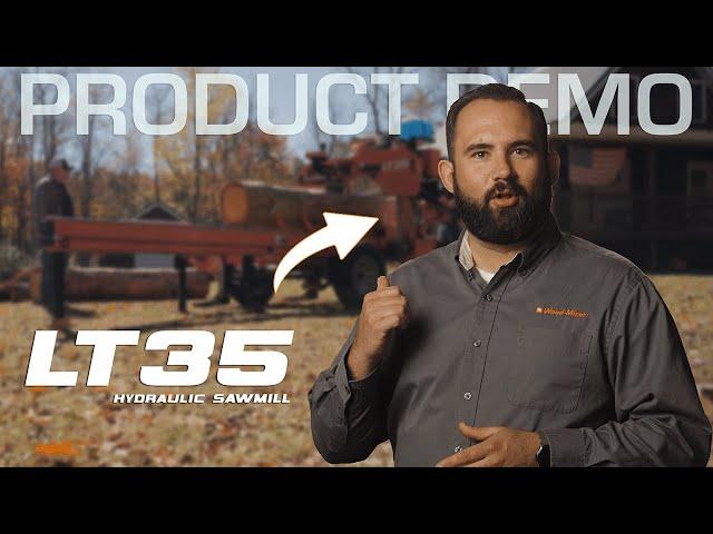 LT35 Hydraulic Portable Sawmill Product Demonstration | Wood-Mizer