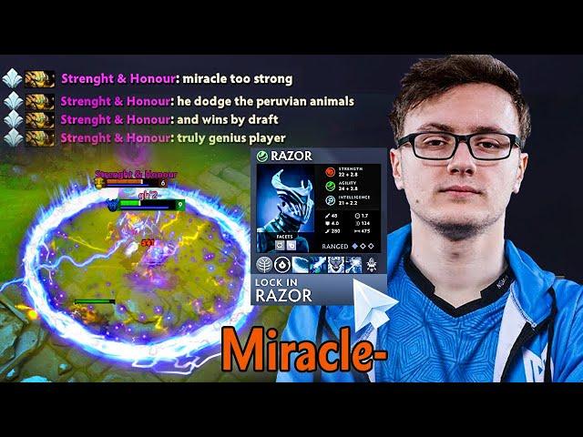 How they litterally GIVE UP too Fast against Miracle- RAZOR 