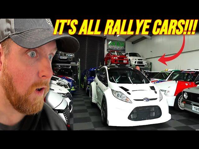 NASCAR Fan Reacts to The Most Amazing Used Car Dealership in Europe..