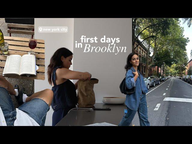 first days in brooklyn | settling in our new apartment & getting our routine back