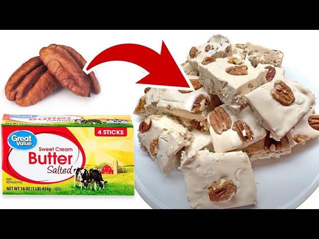 The BEST Butter Pecan Fudge You Will EVER Eat! Easy Fudge Recipes