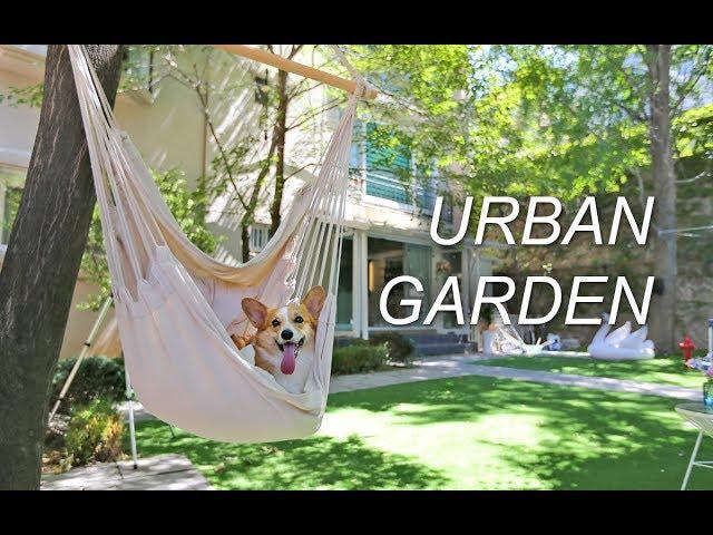 Let's hang out in urban garden 웰시코기 하레사샤 유엔빌리지 투닷 놀다왔어요 - SAMCORGI