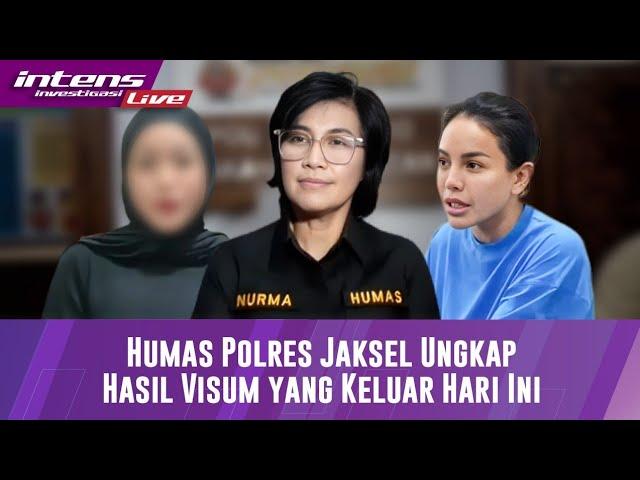 Live! Humas Polres Jaksel Angkat Bicara Terkait Hasil Visum