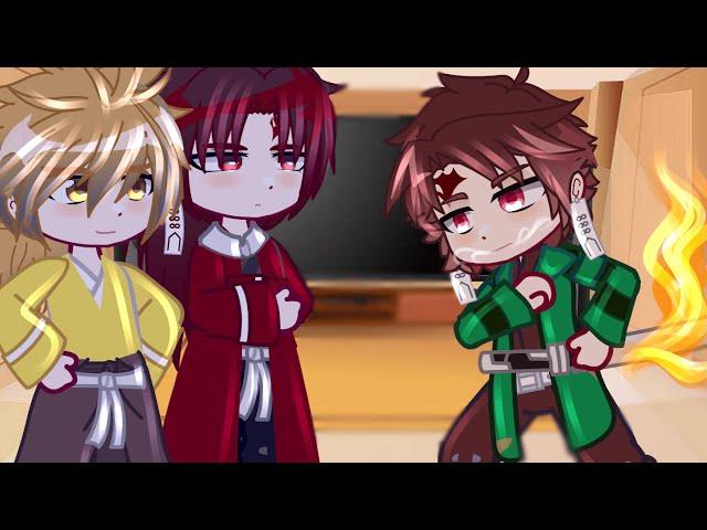 Hashiras Era Sengoku + Yoriichi React To Tanjiro Kamado || Demon Slayer || Gacha React