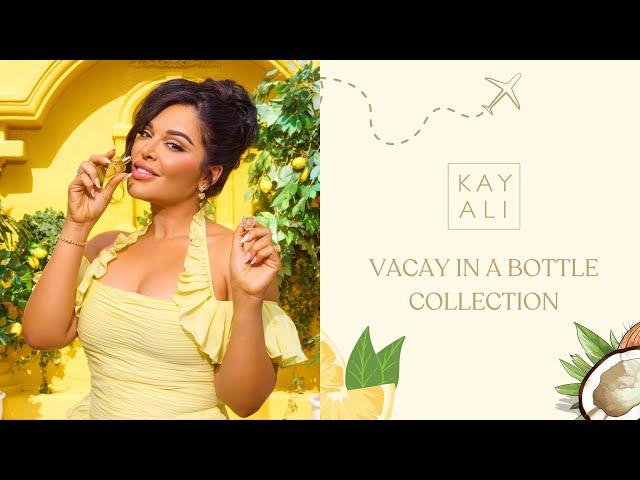 Introducing Our KAYALI Limited-Edition Collection; the Vacay in a Bottle Miniature Set! ️