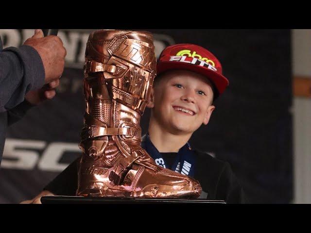 Jaydin Smart Wins 65cc 7-9 Classes | Mini O's MX 2023 | Huge WHIPS!