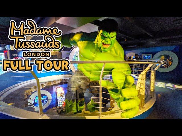 Madame Tussauds London Full Walkthrough (Nov 2024) [4K]