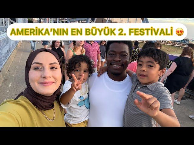 AMERİKA’NIN ÜNLÜ FESTİVALİNE GİDİYORUZ  FESTİVALDE BİR TÜRK İLE KARŞILAŞTIK  vlog