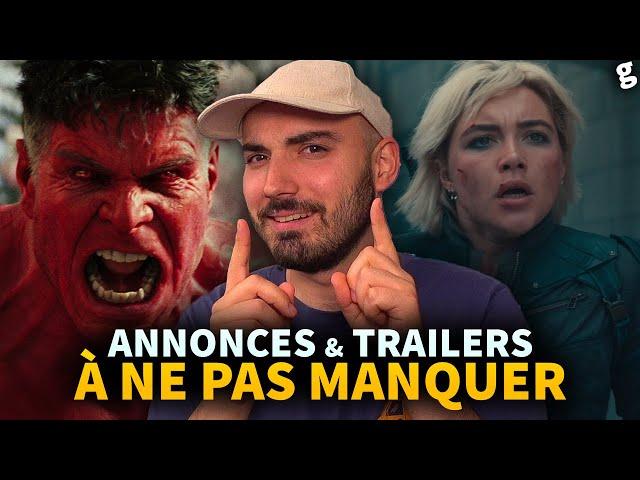 ANNONCES et TRAILERS à ne PAS MANQUER : Captain America 4, Thunderbolts, Andor, Avatar 3