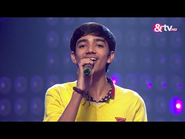 Nirvesh Dave - Main rang Sharabaton ka | The Blind Auditions | The Voice India 2