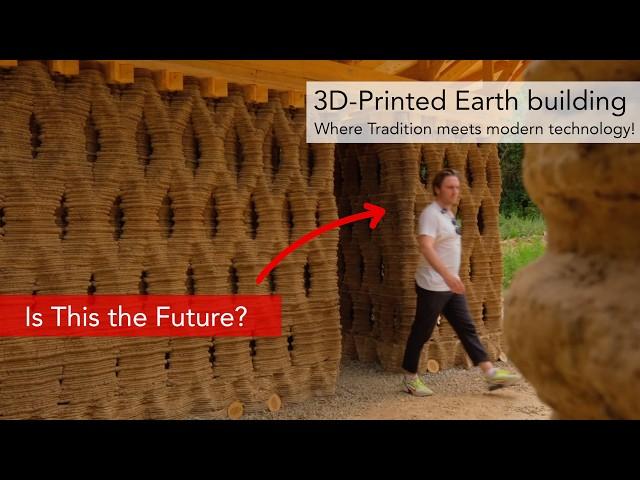 Is This the Future? 3D-Printed Pavilion Using Earth and Technology