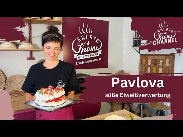 Pavlova selber machen // Süße Verwertung von Eiweiß //Lebensmittelverwertung