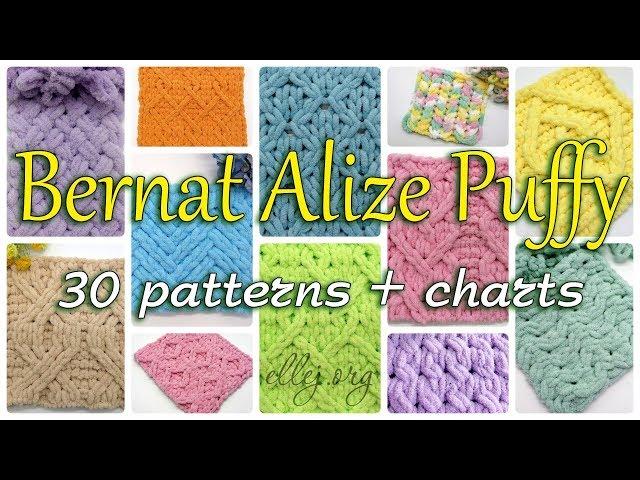  30 Patterns For Alize Bernat (Alize Puffy)  ellej.org