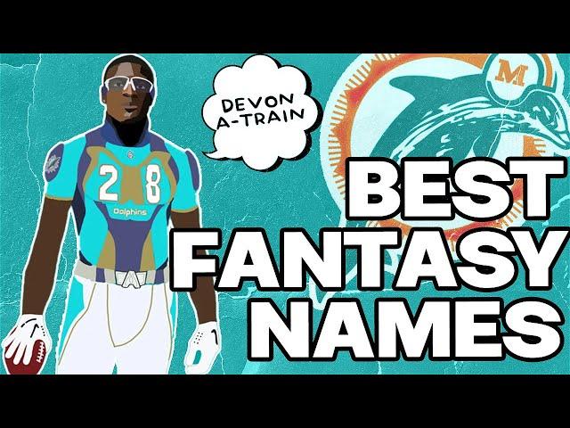 The Best Fantasy Football Team Names in 2024