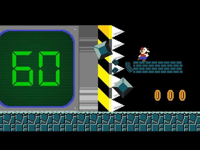 Mario has 60 seconds to Escape!