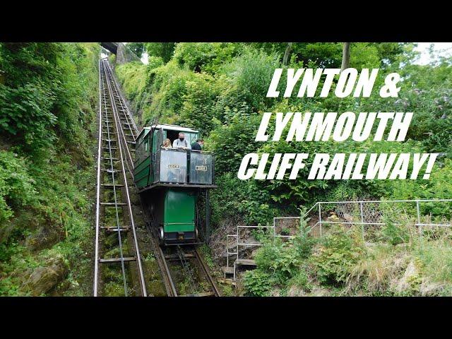 Lynton & Lynmouth Cliff Railway! (2021) #LYNMOUTH