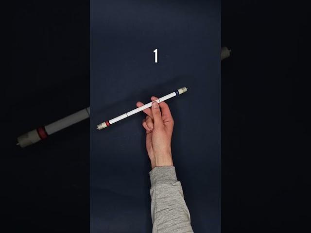 Learn how to spin pen around your thumb in 15 seconds