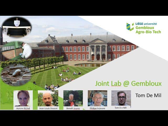 New member presentation Gembloux Agro-Bio Tech of Liège University, Belgium by Tom De Mil