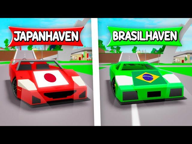 JOGUEI O BROOKHAVEN em DIFERENTES PAÍSES!