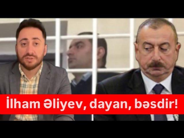 İlham Əliyev, dayan, bəsdir! Sənin zülmünü, prezidentliyini istəmirik