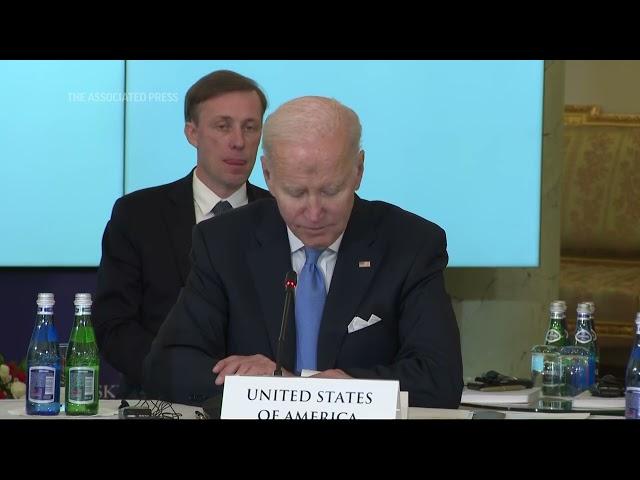 Biden to B9: 'More important we stand together'