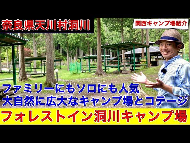 フォレストイン洞川キャンプ場は奈良県天川村洞川のファミリーにもソロにも人気の大自然キャンプ場。関西キャンプ場紹介