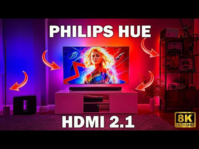 NEW Philips Hue Play HDMI 2.1 Sync Box 8K IS FINALLY HERE!