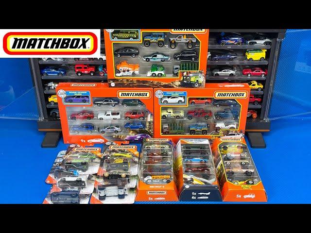 Let's Open 50 New Matchbox Cars (9 Packs, 5 Packs, Singles)