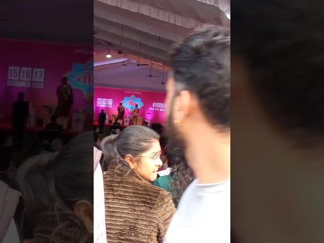 Alok Shrivastava at The lallantop lit chowk event Indore