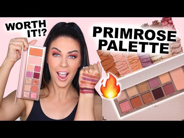 ANASTASIA BEVERLY HILLS PRIMROSE PALETTE! EYE LOOKS, SWATCHES & DUPES!! IS IT WORTH IT???