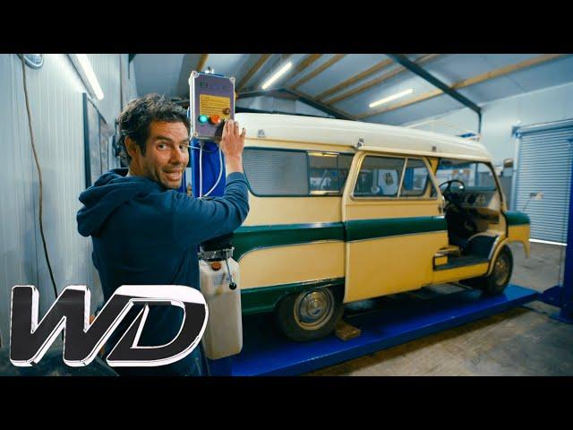 Elvis Installs A Brand New Engine On This Bedford Dormobile | Wheeler Dealers