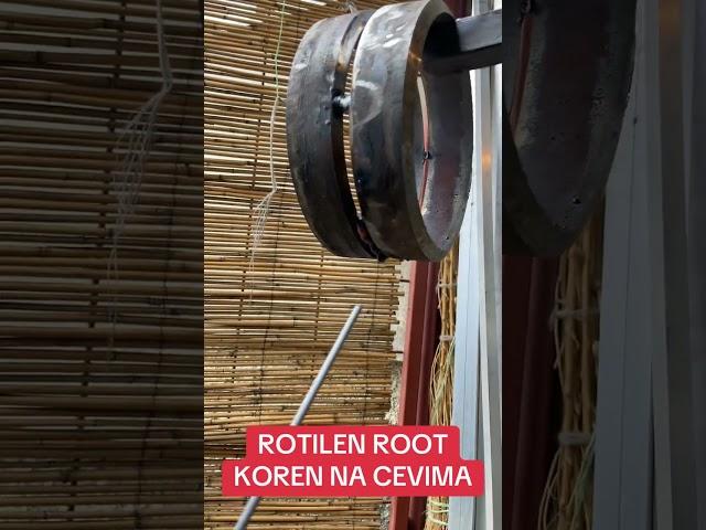 rutilna elektroda (koren na cevima)