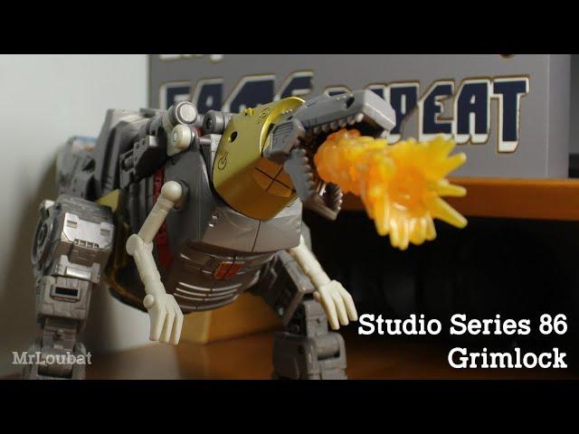 Transformers Studio Series 86 Grimlock | MrLoubat Review No. 20 (With Kian)