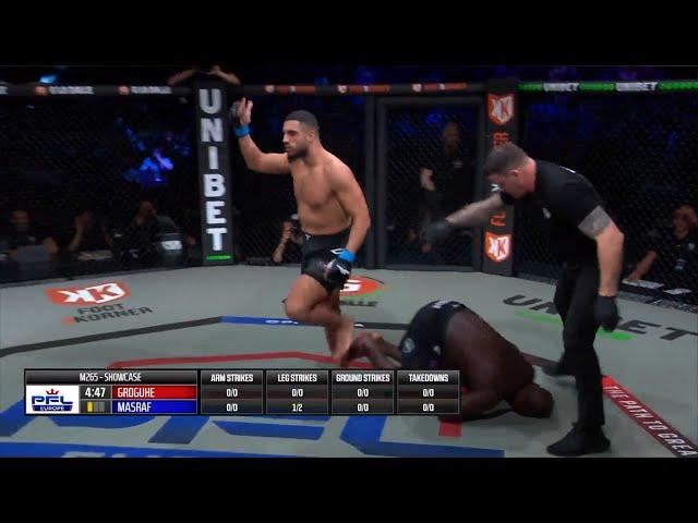 Bizarre Fighter lose in 10 Seconds without Even Defending Himself