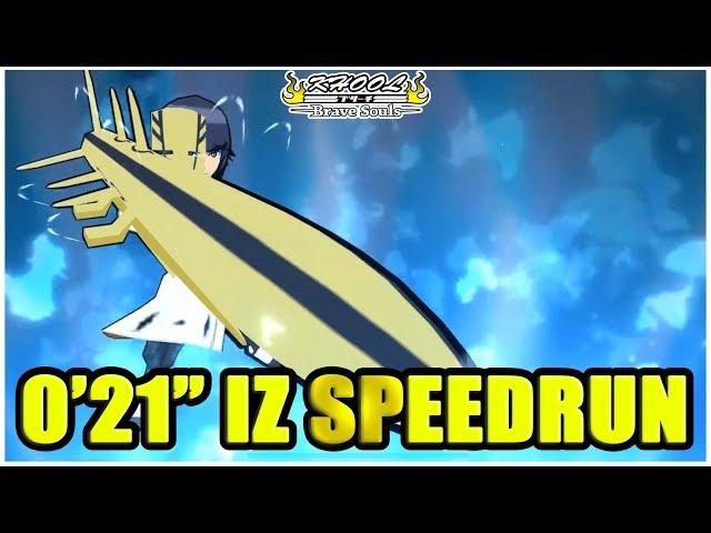  TECH IZ SPEEDRUN: 0'21" NO MODDING  Bleach Brave Souls