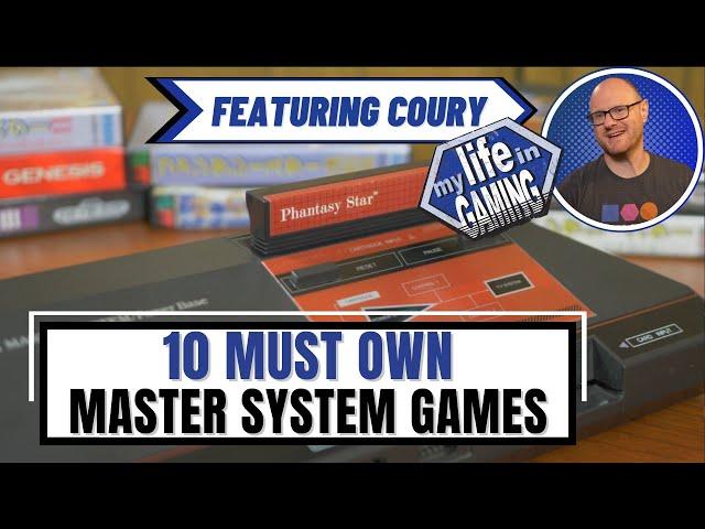 10 Must Own Sega Master System Games | Featuring My Life In Gaming