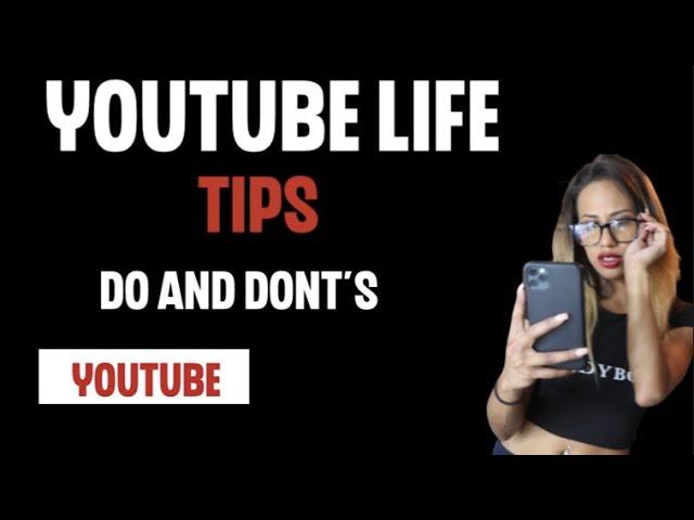 YouTube Life Tips Carina Rivera