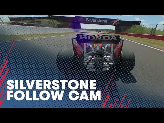 Follow Cam  David Coulthard Laps Silverstone In The RB7