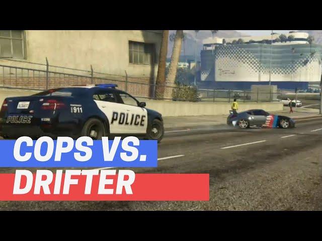 Drifting Del Perro Fwy - Pulling Over Random Players On GTA V Online #6