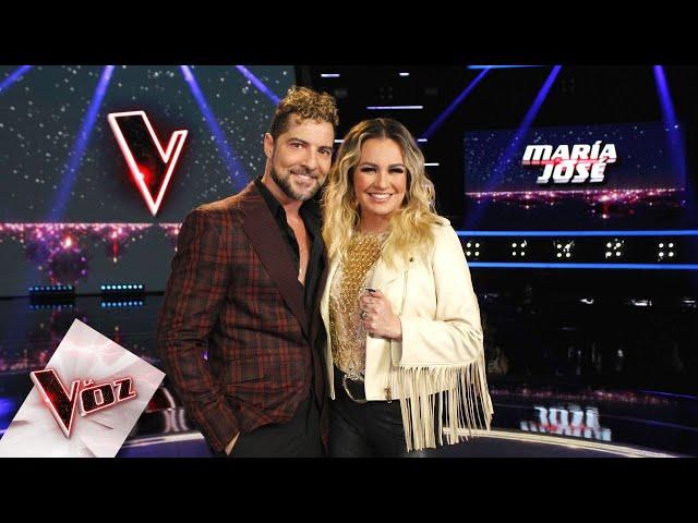 David Bisbal y María José cantan "Lo Que Tenías Conmigo" en La Voz. | La Voz 2022